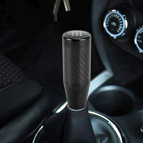 Pomello de changement pour testa ingranaggi avec modèle en fibre de carbone universelle pour voiture