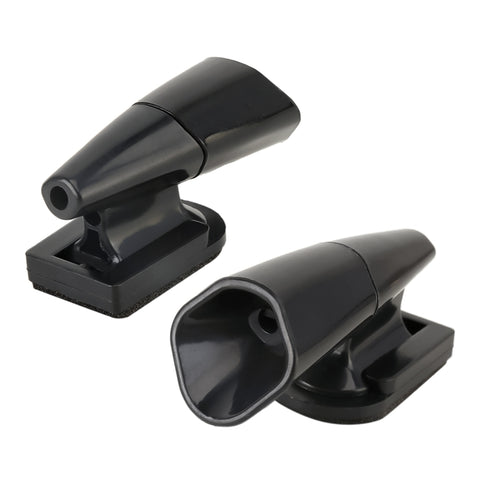 Répulsif pour animaux à ultrasons pour l'énergie éolienne, alarme sonore pour le cerveau, ABS pour voiture, alarme ultrasonique (noir), alarme ultrasonique (argent)