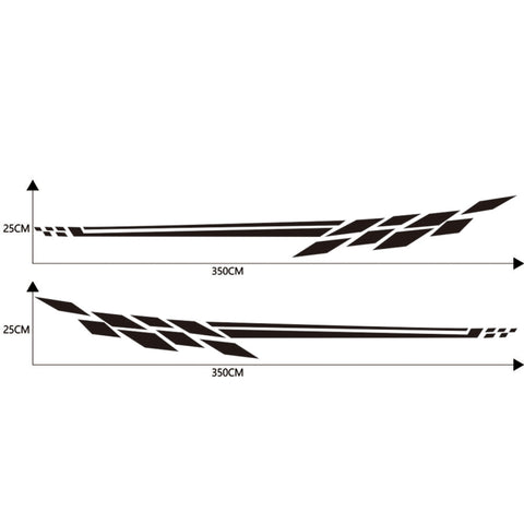 Adesivo decorativo per auto in PVC serie Plaid per styling auto, D-373