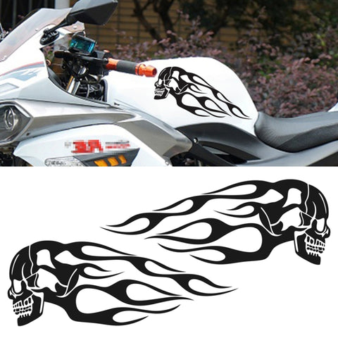 Adhésif décoratif pour voiture avec test de technologie en style motocycliste, D-712