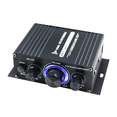 AK170 Mini amplificateur HIFI pour auto Audio DC 12V, AK170
