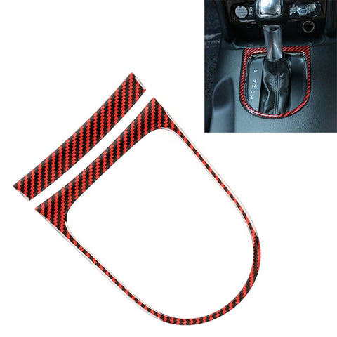 Adesivo decorativo per telaio ingranaggi in fibra di carbonio per auto 2 in 1 per Ford Mustang, Gear Frame