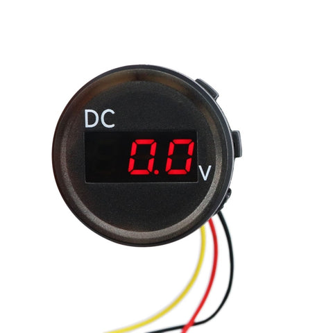Voltmeter Digitale Universale B3612 DC 0-100 V IP67 per Auto, Camper