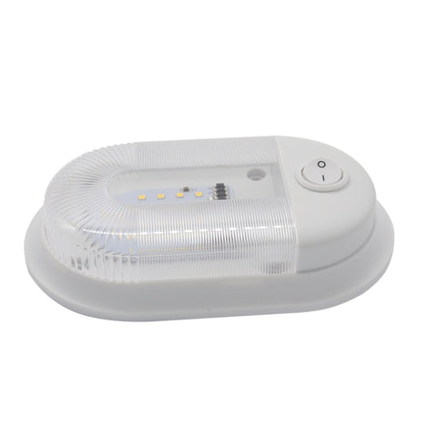 D4348 10-24V 3-3.5W 4000-4500K 280LM RV Yacht 24 PC Lampade a LED Lampada da soffitto a cupola, con controllo dell'interruttore indipendente, D4348