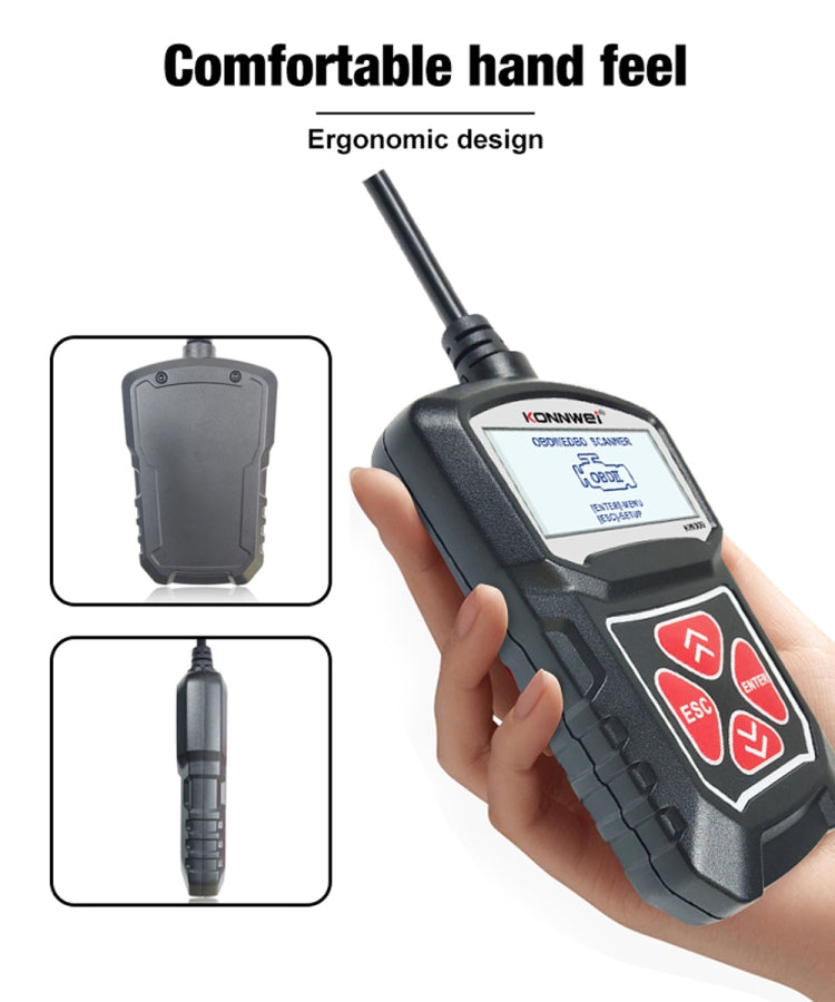 KONNWEI KW309 OBD2 Code Reader Diagnostic Tool for Cars