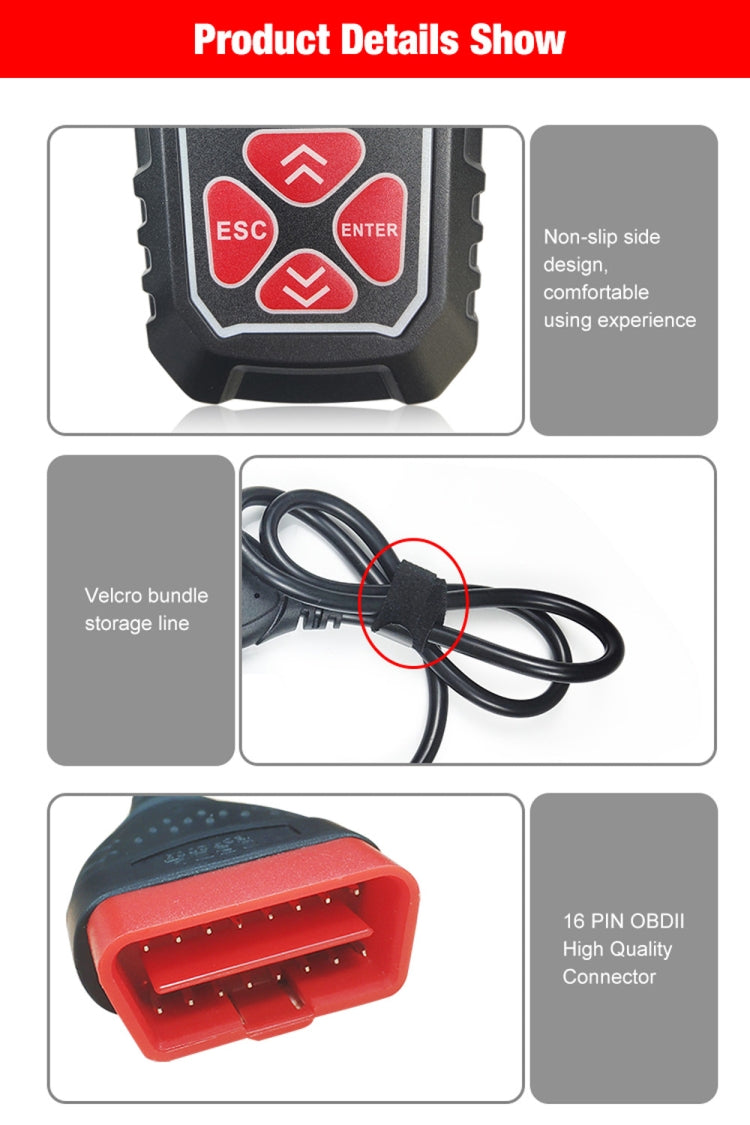 KONNWEI KW309 OBD2 Code Reader Diagnostic Tool for Cars