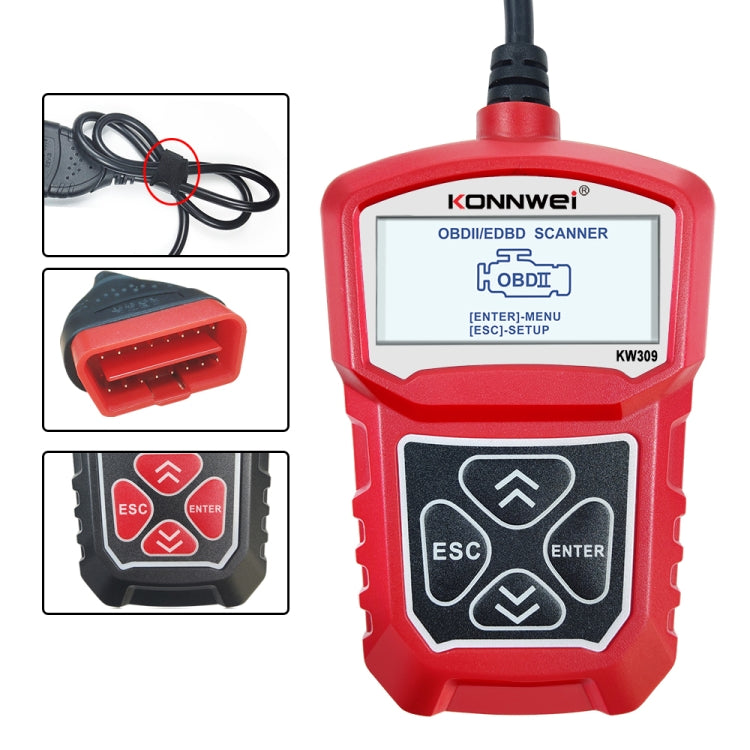 KONNWEI KW309 OBD2 Code Reader Diagnostic Tool for Cars