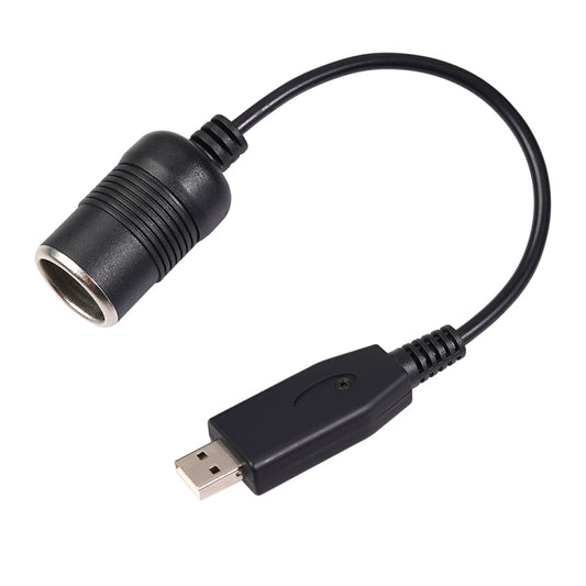 convertitore-per-auto-porta-usb-per-presa-accendisigari-per-auto-femmina-cavo-adattatore-di-alimentazione-boost-da-5-v-a-12-v-5v-to-12v - immagine 1