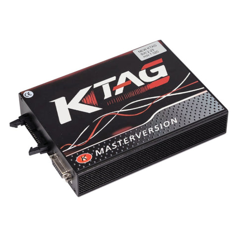 KTAG V7.020 Red PCB Board Strumento di programmazione ECU Token illimitato, spina europea, EU Plug