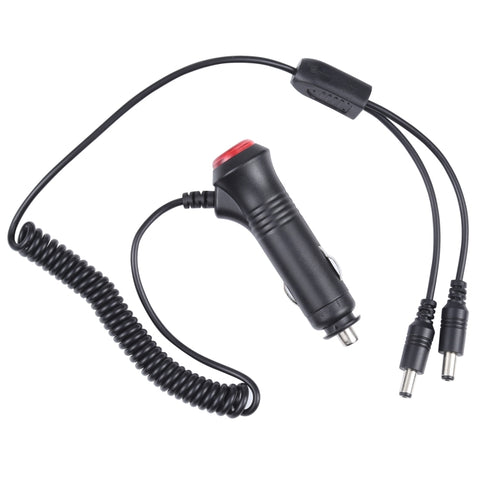 Spina per interruttore accendisigari da auto 12-24V al cavo di alimentazione a molla per caricabatterie DC5.5x2.1mm, Switch Plug