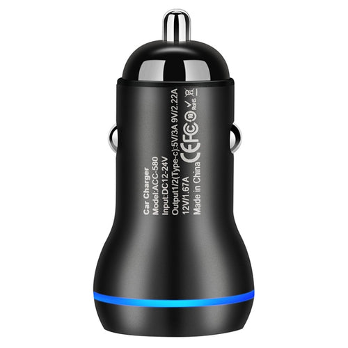 40W Dual USB-C Fast Charging Car Charger - ACC-580