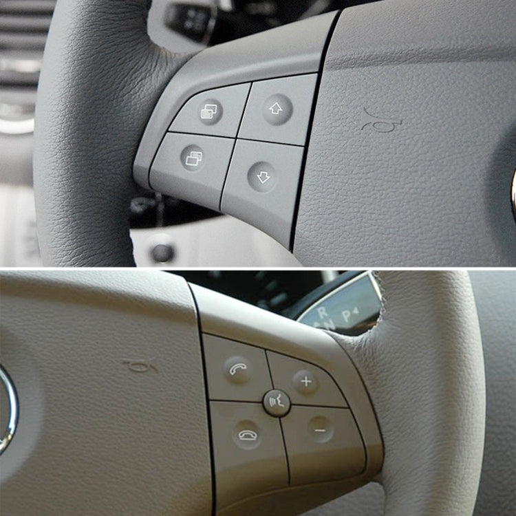 Car Left Side 5-button Steering Wheel Switch Buttons Panel 1648200010 for Mercedes-Benz W164, Left Driving, Left Side 5-button (Black)                  ...