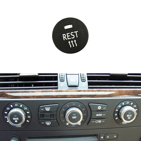 Interrupteur de commutateur sur le panneau du climatiseur pour voiture, clé REST 6131 9250 196-1 pour BMW E60 2003-2010, guide vers l'avant, REST