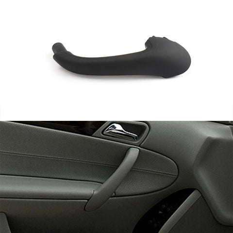 Poignée pour portiera interne anteriore sinistra per auto, copertura per rivestimento pour Mercedes-Benz Classe C W203 -2007, guide a destra ea sinistra, Avant gauche (noir), Avant gauche (gris), Avant gauche (Beige)