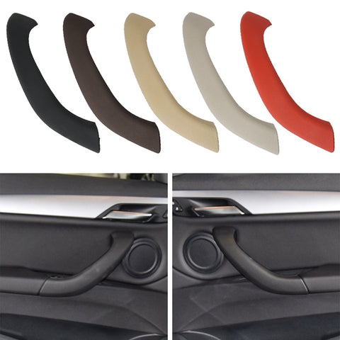 Auto lato destro interno porte maniglia tirare rivetstimento rivetstimento 51417417513 pour BMW X1 2016-, guide a sinistra, côté droit (café), côté droit (beige blanc), côté droit (beige), côté droit (rouge), côté droit (noir)