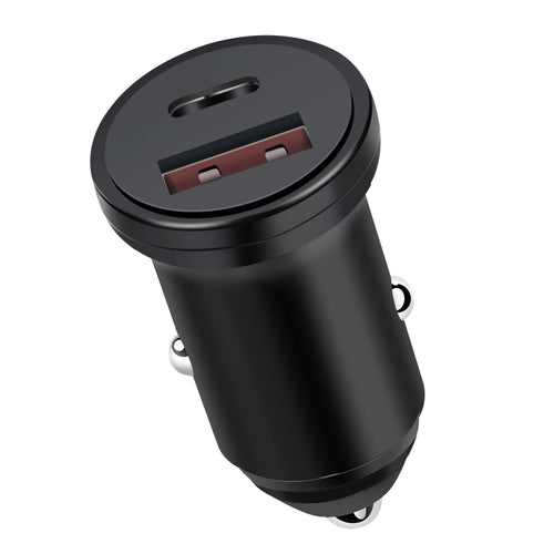 20W USB-C Fast Charging Car Charger with QC 3.0 Interface