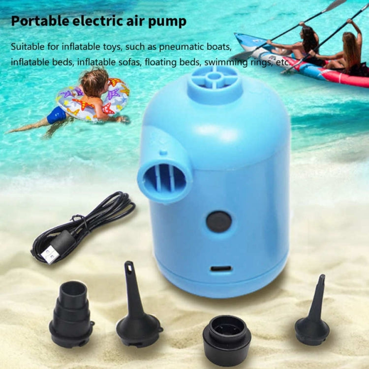 USB Electric Air Pump for Inflatable Boats and Beds