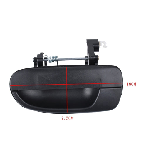 4 PCS Auto Anteriore Posteriore Sinistra Destra Maniglie Delle Porte Esterne 82660-25000FR / 82650-25000FL / 83660-25000RR / 83650-25000RL per Hyundai Accent, A1797 - Novalix Store