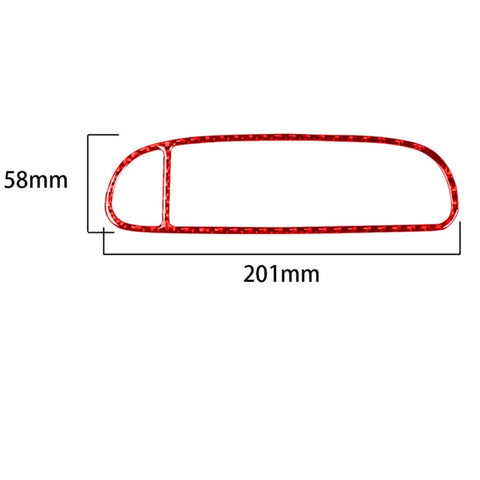 Adhésif pour support d'air de voiture en fibre de carbone pour Chevrolet Corvette C5 1998-2004, guide vers le sinistre, autocollant de sortie d'air