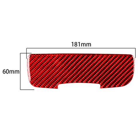 Autocollant pour couverture de courant de voiture en fibre de carbone pour Chevrolet Corvette C5 1998-2004, guide vers l'avant, autocollant de couverture de prise de courant