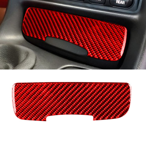 Autocollant pour couverture de courant de voiture en fibre de carbone pour Chevrolet Corvette C5 1998-2004, guide vers l'avant, autocollant de couverture de prise de courant
