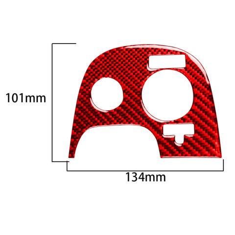 Adhésif pour le contrôle de la trajectoire de l'auto en fibre de carbone pour Chevrolet Corvette C5 2000-2004, guide vers le sinistre, autocollant de contrôle de traction B
