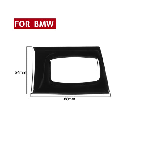 Pour BMW Serie 3 E90 2005-2012 Adhésif décoratif buco della serratura avec interrupteur d'accension pour auto, guide a sinistra, trou de serrure de commutateur d'allumage de voiture, conduite à gauche
