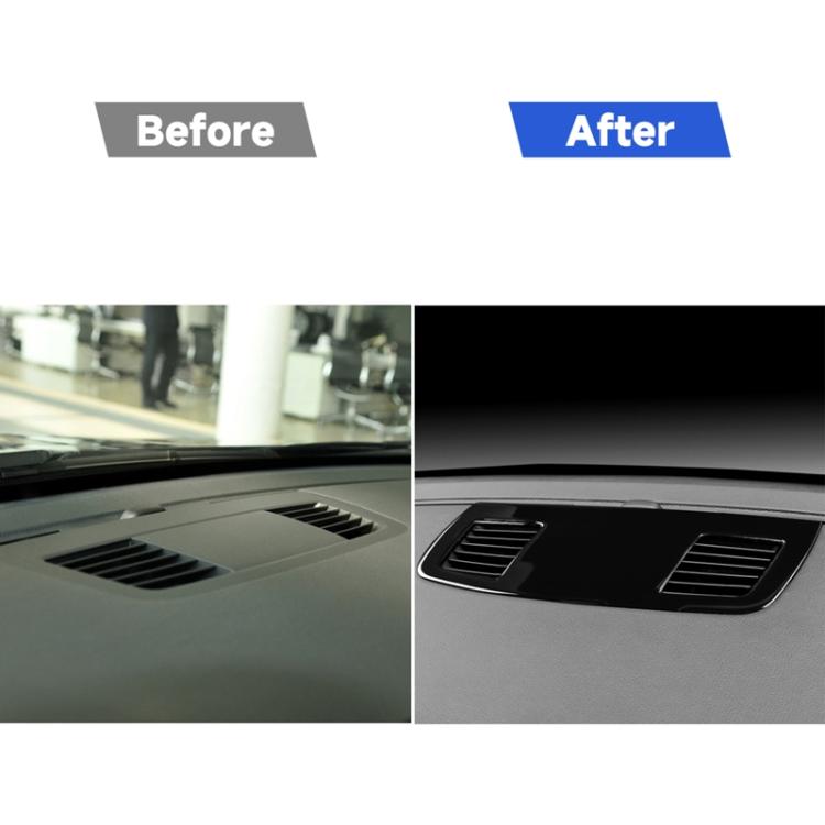 For BMW 3 Series E90 2005-2012 Car Instrument Large Air Outlet Panel Decorative Sticker, Left and Right Drive Universal                                 ...