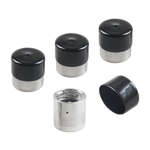 Cuscinetti mozzo per rimorchio per barche in acciaio inossidabile 4 in 1 da 1,98 pollici con coperture protettive, Trailer Hub Bearings