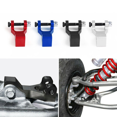 Per kit di abbassamento anteriore e posteriore Yamaha Raptor 350 660R ATV, For Yamaha Raptor 350 (Black), For Yamaha Raptor 350 (Blue), For Yamaha Raptor 350 (Red), For Yamaha Raptor 350 (Silver)
