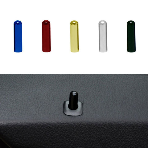 Perno di chiusura della portiera dell'auto, vite della portiera, rivestimento del cappuccio della manopola pour BMW F10, guida a sinistra, pour BMW F10 (noir)