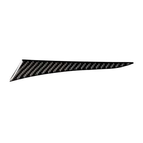 Adhésif décoratif pour croûte lato sinistro en fibre de carbone pour voiture pour Infiniti Q50 / Q60, guide vers sinistra, côté gauche du tableau de bord