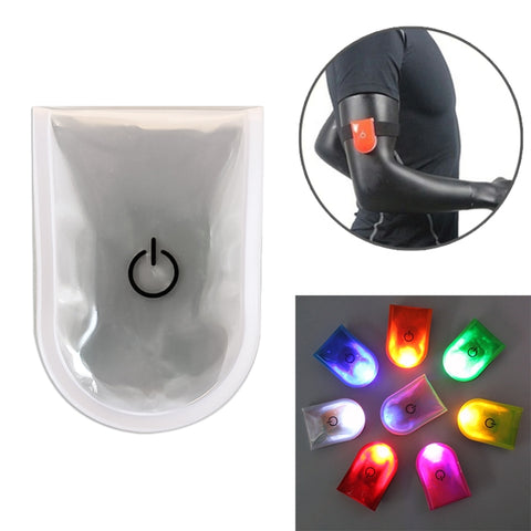2 luci di avvertimento di sicurezza per la corsa notturna all'aperto, luce a clip magnetica illuminata a LED
