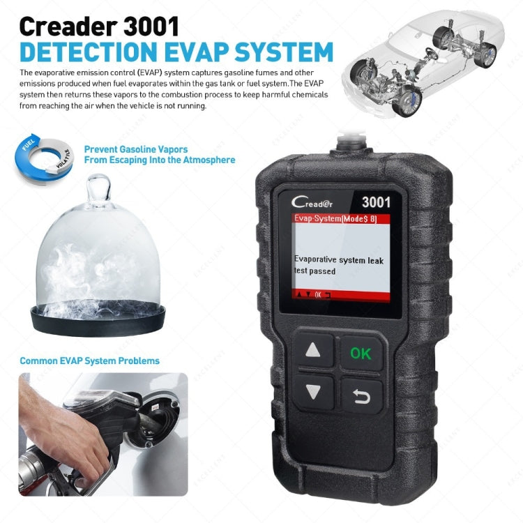 Launch Creader CR3001 OBD2 Code Reader for Cars
