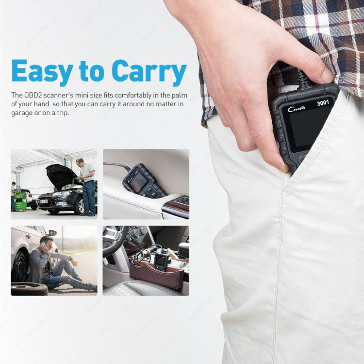Launch Creader CR3001 OBD2 Code Reader for Cars