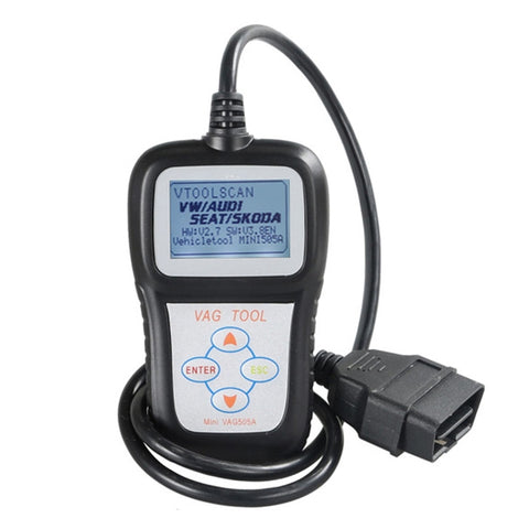 Vag505A Mini lettore di codici per auto VAG strumento diagnostico rilevatore di guasti professionale, Vag505A