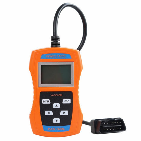 VAG506M Mini lettore di codici per auto OBD2 Strumento diagnostico rilevatore di guasti, versione nordica, VAG506M, Nordic Version