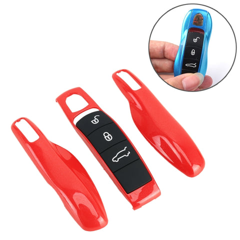Porte-clés en plastique pour voiture et Porsche, coque de clé en plastique