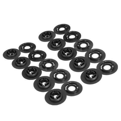 10 Set Tappetini per tappetini per auto Supporti da pavimento Morsetti di fissaggio Morsetti 3D08645214PK / 3D0864523B41 pour Volkswagen / Skoda / Audi, 3D0864523B41