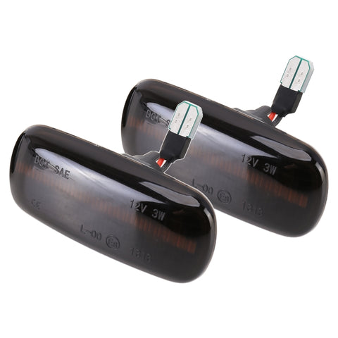 Set di 2 luci LED gialle dinamiche DC12V 3W per indicatore di