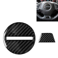 2 in 1 Car Carbon Fiber Steering Wheel Button Decorative Sticker for Chevrolet Camaro 2017-2019, Left and Right Drive Universal                         ...