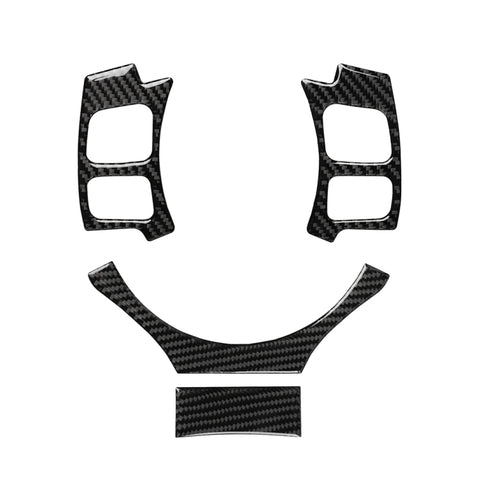 Adesivo Decorativo Universale per Pulsante Volante in Fibra di