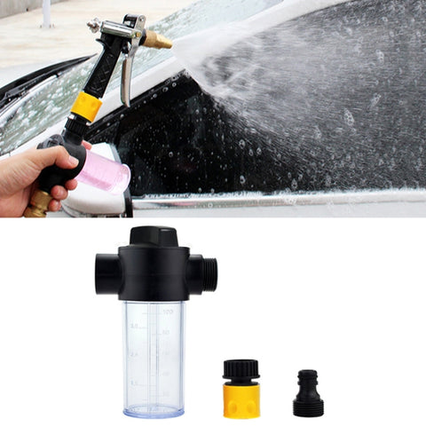 Pulvérisateur d'eau portable multifonctionnel pour lave-linge avec pistolet à eau en schiuma, bouilloire de pulvérisation d'eau en pot de mousse