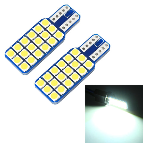 Lampada da Lettura per Auto 2 PZ T10/W5W/168 DC12V 1.8W 6000K 140LM