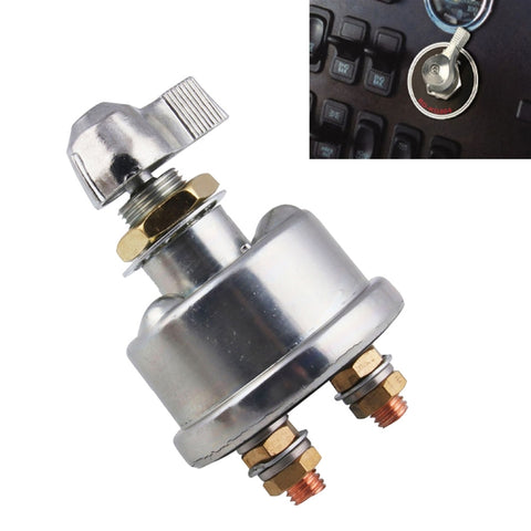 Interrupteur de déconnexion de batterie principale 12V 125A, isolateur de batterie, interrupteur d'arrêt pour UVT ATV ​​Marine, 12V 125A