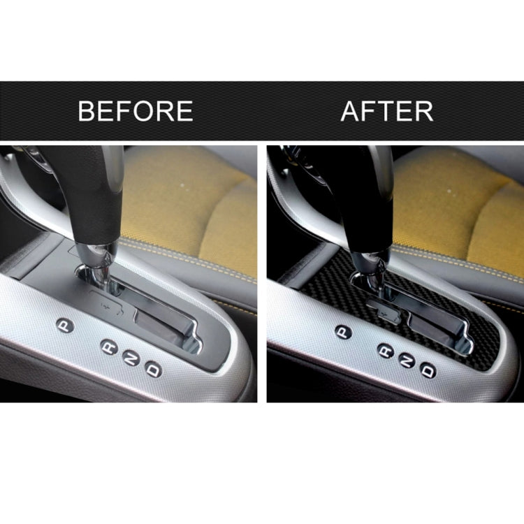 Car Carbon Fiber Center Control Gear Shift Position Panel Decorative Sticker for Chevrolet Cruze 2009-2015, Left and Right Drive Universal              ...