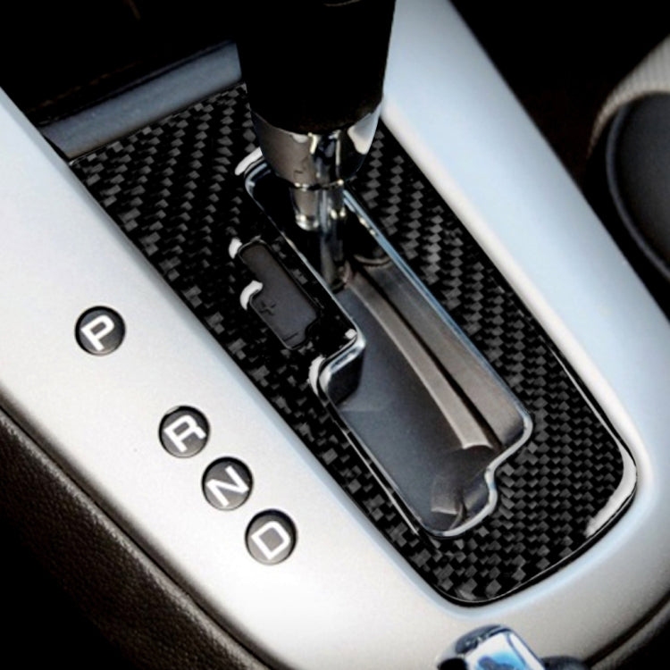 Car Carbon Fiber Center Control Gear Shift Position Panel Decorative Sticker for Chevrolet Cruze 2009-2015, Left and Right Drive Universal              ...