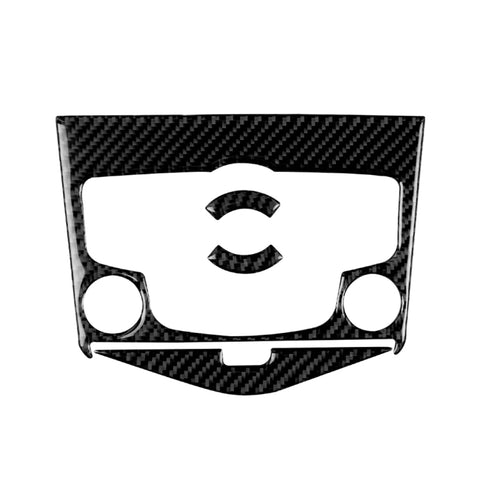 Adhésif décoratif pour panneau CD en fibre de carbone pour voiture pour Chevrolet Cruze 2009-2015, guide sinistre et universel, panneau CD