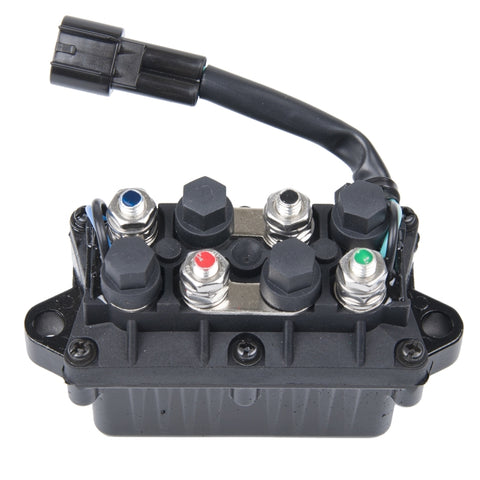 Relais d'inclinaison et de réglage hors-bord 12 V / 120 A pour remplacement du moteur Yamaha 61A-81950-00-00 Connecteur à 3 broches, relais de garniture d'inclinaison de levage