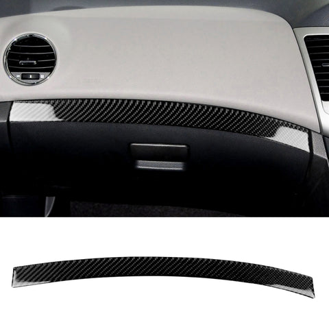Striscia decorativa per cruscotto in fibra di carbonio for Chevrolet Cruze 2009-2015, guida a destra, Tableau de bord (RH)